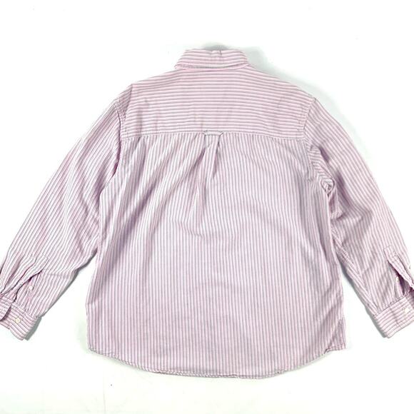 Pink Striped Button Down - Picture 3 of 9